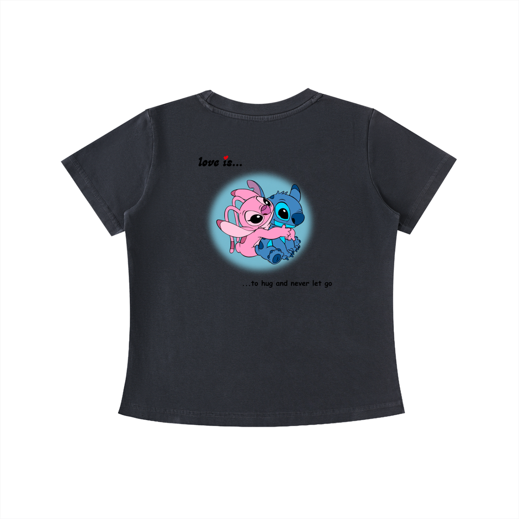Lilo & Stitch Vintage Wash Slim Fit T-shirt