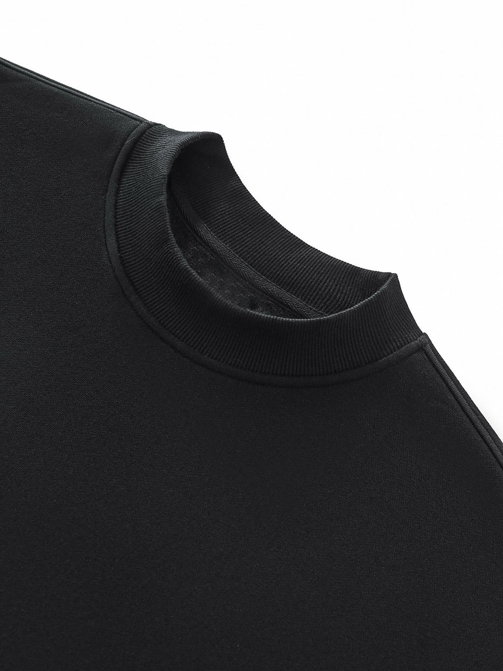 BIG DCK IS BACK IN TOWN Fleece Side Slit Crewneck Sweatshirt