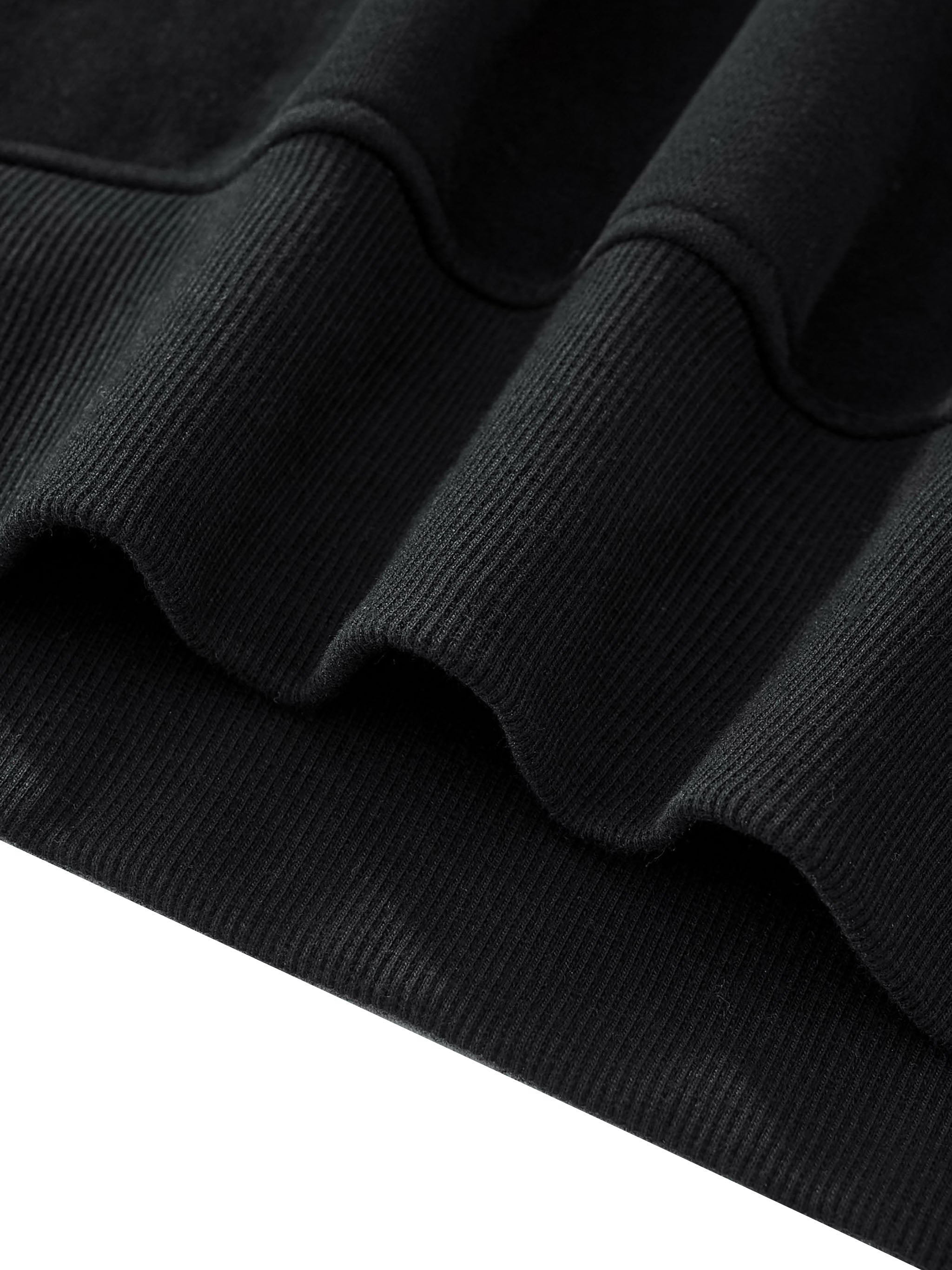 BIG DCK IS BACK IN TOWN Fleece Side Slit Crewneck Sweatshirt