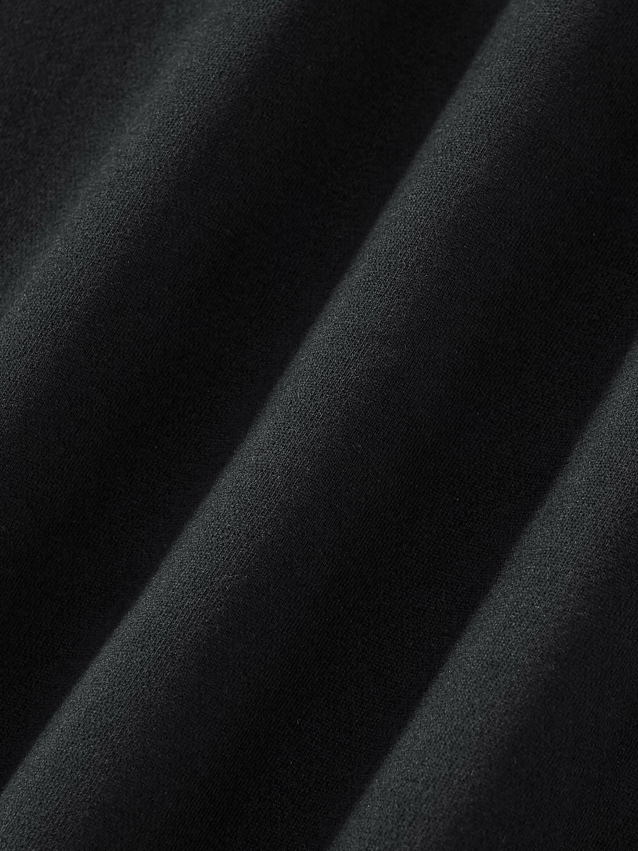 BIG DCK IS BACK IN TOWN Fleece Side Slit Crewneck Sweatshirt